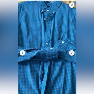 NWT JCrew Blue Checkered Button-Up Shirt
